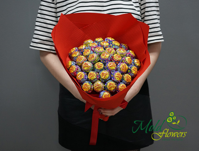Sweet Bouquet with Chupa Chups 2 (custom order, 24 hours) photo
